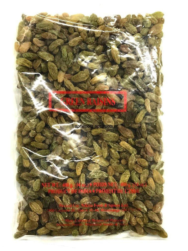 NIKITA GREEN RAISIN 400GM - apniroots Grocery